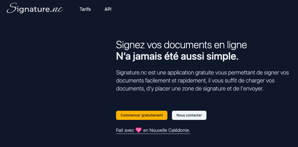 Signature électronique gratuite